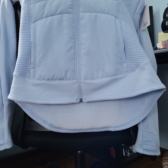 Tek Gear Women's Deco Mixed Media Jacket - small - blue - Picture 2 of 5